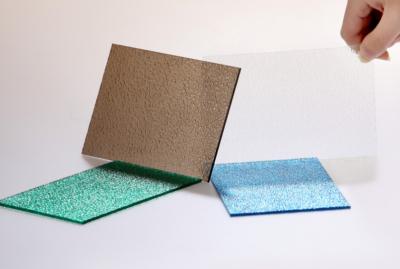 China Hoja esmerilada de policarbonato sólido 100% material virgen para techos en venta