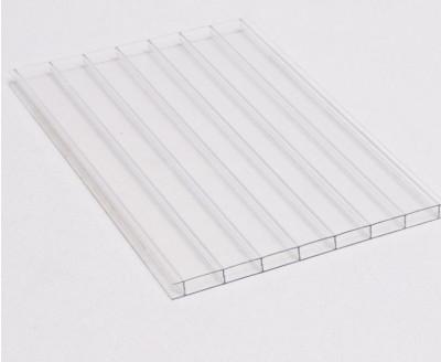 China 4–12 mm dicke, mattierte Polycarbonat-Kristallplatte, doppelwandige Polycarbonat-Hohlplatte zu verkaufen