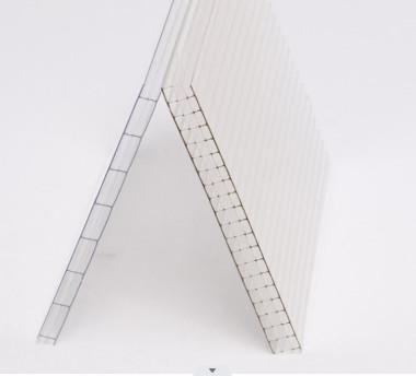 China 4 mm klare Polycarbonat-Gewächshausplatten, hohle PC-Sunlite-Platte zu verkaufen