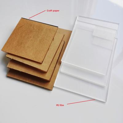 China Transparent PMMA Acrylic Mirror Full Sheet Engraving Panels for sale