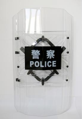 China Impact Resistance Riot Shield Protection Polycarbonate Material for sale