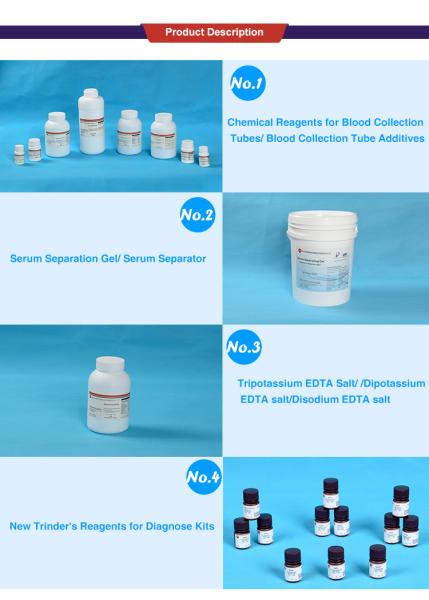 Quality Semi Transparent Serum Separator Gel For Blood Collection Tube Additives for sale