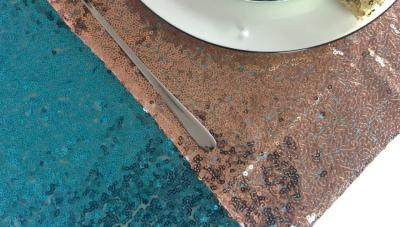 China Sequin Mesh 3mm bling bling shirt dress silver sequin fabric table cloth for sale