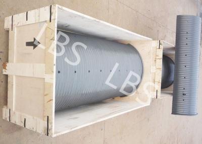 中国 沖合いクレーン本管のドラムのために溝を作る高力鋼線ロープ割れたLebus 販売のため