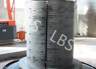 China Marine Ship Crane Carbon Steel Split Sleeve Special Type Rope Grooves for sale
