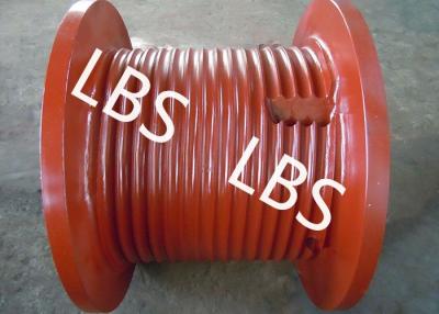 China OilField Machinery Wire Rope Drum High Strength Steel Lefthand Rotation Drum for sale
