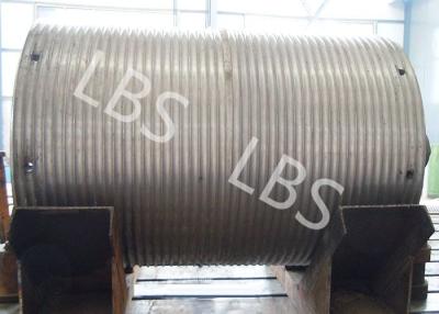 China High Strength Steel Integral Type Wire Rope Winch Drum For Crane Winch for sale