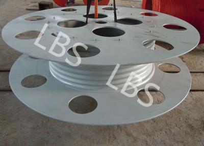 China Carbon Steel Alloy Steel Wire Rope Winch Drum For Cable Laying for sale