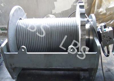 China Two Speed Hydraulic Crane Winch Electrical Mooring Winch Long Life for sale