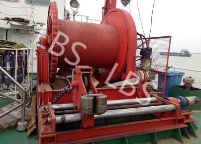China High Efficient 20 Ton Anchor Marine Electric Winch With Spooling Device for sale