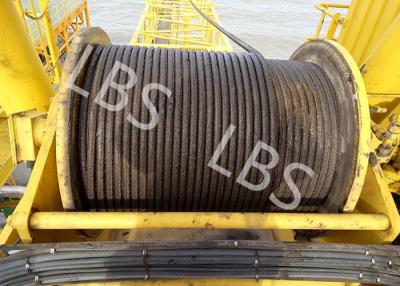 Chine Type intégral treuil de tambour de cannelure de Lebus pour la grue en mer de PlatformTower à vendre