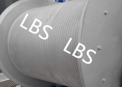 Cina LBS Sleeves Split Wire Rope Winch Drum con LBS Grooving in vendita
