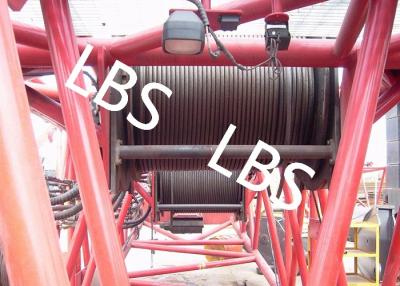 China Hydraulic Wire Rope Tower Crane Winch Architectural Engineering for sale
