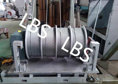 China Cables de acero al carbono Cuadruple Reel Triple Reel LBS Grooving en venta