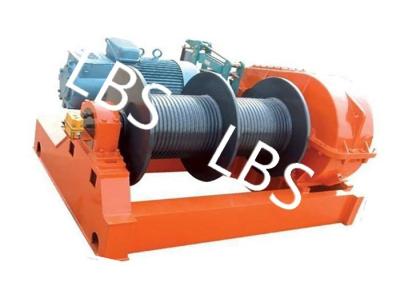 China Lightweight Electric Winch Machine With Compact Structure Double Drum for sale