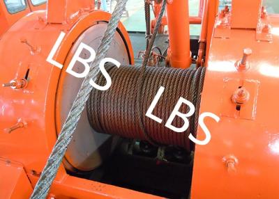 China Oil Drilling Equipment Offshore Winch Tractor Hoist Winch / Well Servicing Unit Winch for sale