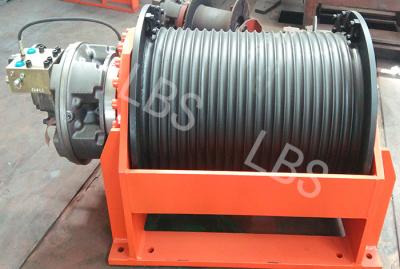 China Anchor Type LBS Groove Drum Power Winch Machine Mooring And Boat for sale