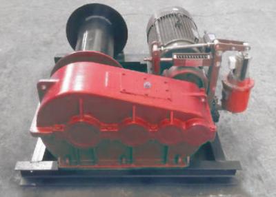China Elektrische oder hydraulische Marine-Winch LBS Doppel-Rohr-Trommel mit Drahtseil zu verkaufen