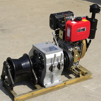 China Small / Big Model Marine Winch Durable With 600KN~4500KN Drum Brake Load for sale