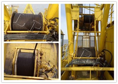 China Hydraulic Device Using LBS Groove Drum For Towering And Mooring Winch for sale