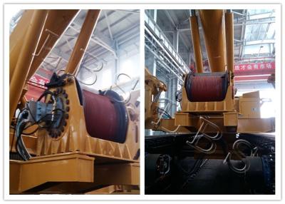 Chine Le chantier de construction résistant de treuil de grue de tour tirant le treuil avec Lebus a cannelé le tambour à vendre