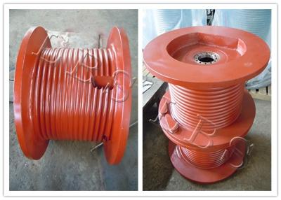 China LBS Grooved Drum With Flange Parts Of The Winch Or Full Machine for sale