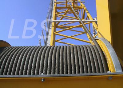 中国 タワー クレーンのウィンチの高力鋼鉄を高く上げる頭上式伝達 販売のため