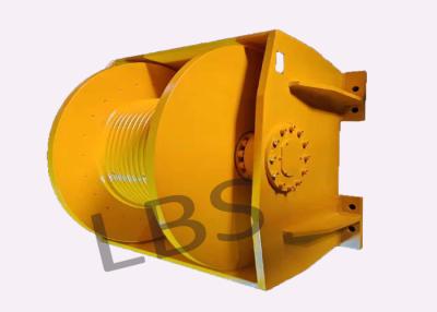 China Marine 14mm Dia Wire Rope Hydraulic Crane Winch With Special Groove for sale