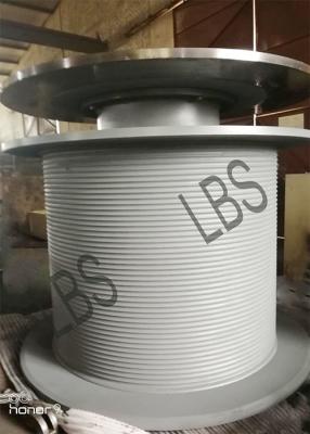 China Stahl lbs fugte Trommel mit Bremsscheibe/großer Handkurbel-Trommel für Turmkran zu verkaufen