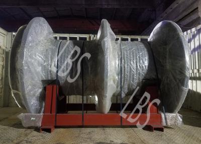 China LBS Grooved Marine Winch With Large Drum Diameter Length For Multilayer Winding for sale