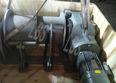China 10T Double Grooved Drum Electric Winch Machine for sale