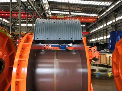 China Monolithic Wire Rope Winch Drum Marine Anchor Ships And Lifting Machinery for sale