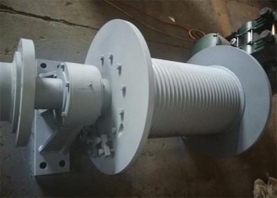 China Wire Rope Lbs Grooved Winch Drum On Pulling Winch Multilayer Winding for sale