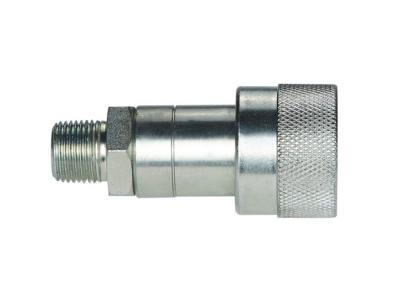 China Ball Vavle Seal Threaded Coupling For Hydraulic Jacks QKTL Series Cr3 Zinc for sale