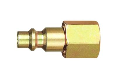 China Single Shut Off Pneumatic Quick Connect Plug , Industrial Interchange Pneumatic Quick Coupling for sale