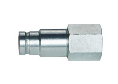 China Quick Release Faster Flat Face Couplers Plug Carbon Steel Locking Balls WP 345 Bar for sale