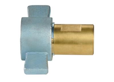 China Thread To Connect Hydraulic Quick Coupler , QKTF Series Brass Quick Coupler for sale