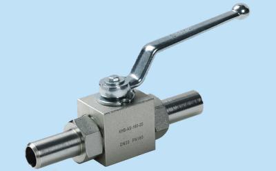 China Steel High Pressure Ball Valve , BKH-AS Welding Connections 2 Way Ball Valve for sale