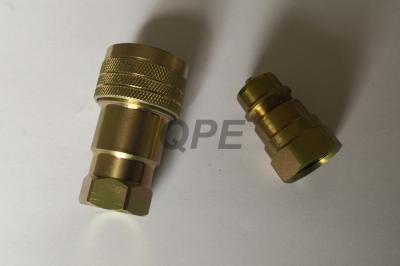 China 1/4' - 2' Hydraulic Quick Connect Couplings For Steel Mall Machinery 345 Bar WP for sale