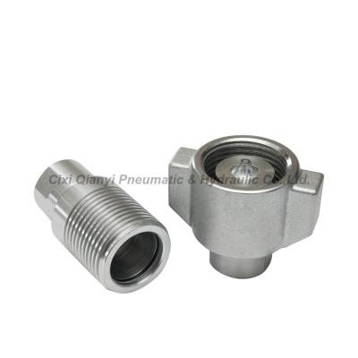 China Steel Hydraulic Threaded Female Coupling Compatible with Sniptite 75 series for sale