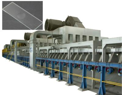 China Flint Sheet Glass Making Machine modificado para requisitos particulares ISO9001 30TPD 0.8m m en venta