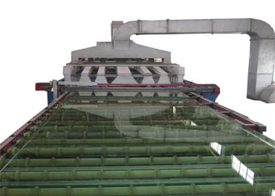 China Maquinaria de la producción del vidrio del pionero 8m m de la construcción en venta