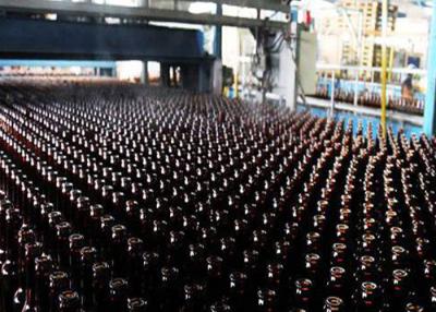 中国 こはく色ビールISO14001 300mlガラス ビンの生産ライン 販売のため