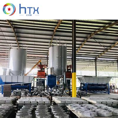 China Linha de produção automática de pedra artificial mistura pronta para concreto úmido dosador misturador à venda