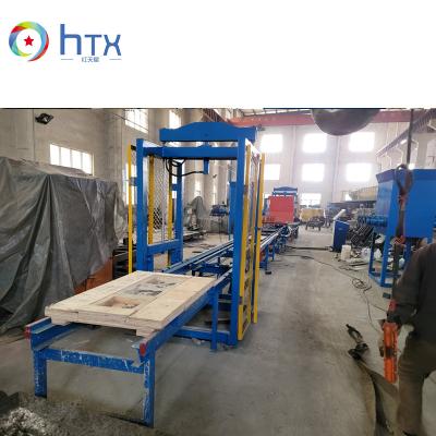 China Automatic Curbstone Casting Machine Stress Maker Culture Stone Production Line for sale