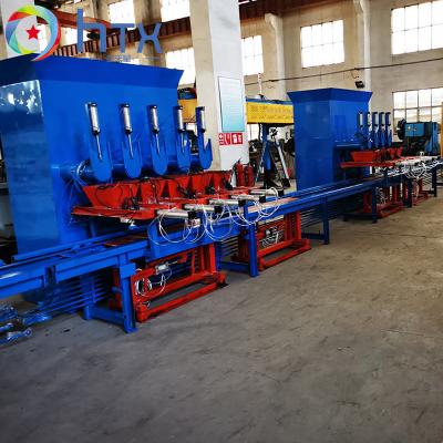 China Wet Cast Concrete Machinery Road Edge Stone Production Line for sale