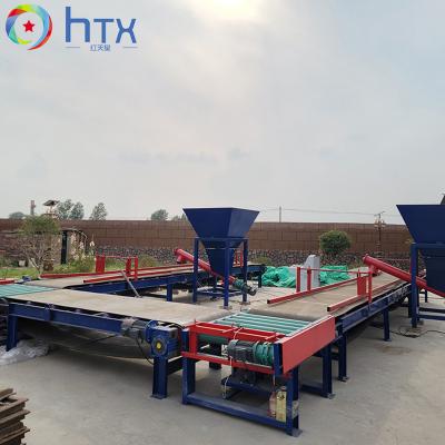 China Fully Automatic Wet Cast Machinery Artificial Road Edge Stone Casting Production Line for sale