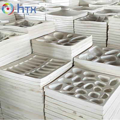 China Silicone Artificial Rubber Precast Veneer Polyurethane Mold For Natural Stone for sale