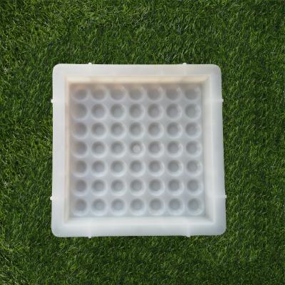 China Molde prefabricado del fabricante de la pavimentadora, moldes del plástico de silicón para las tejas que entrelazan en venta