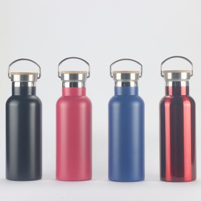 China Sustainable Cheap Sale 500ml Eco Friendly Double Wall Vacuum Stainless Steel Sports Water Bottle Insulated Thermos for sale